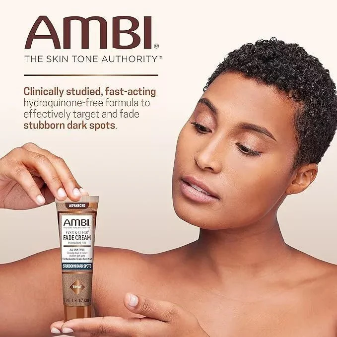 Ambi Even & Clear Fade Cream 1oz - 2 Variants - Hydroquinone-Free - Image 10