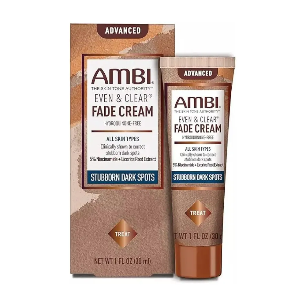 Ambi Even & Clear Fade Cream 1oz - 2 Variants - Hydroquinone-Free - Image 4