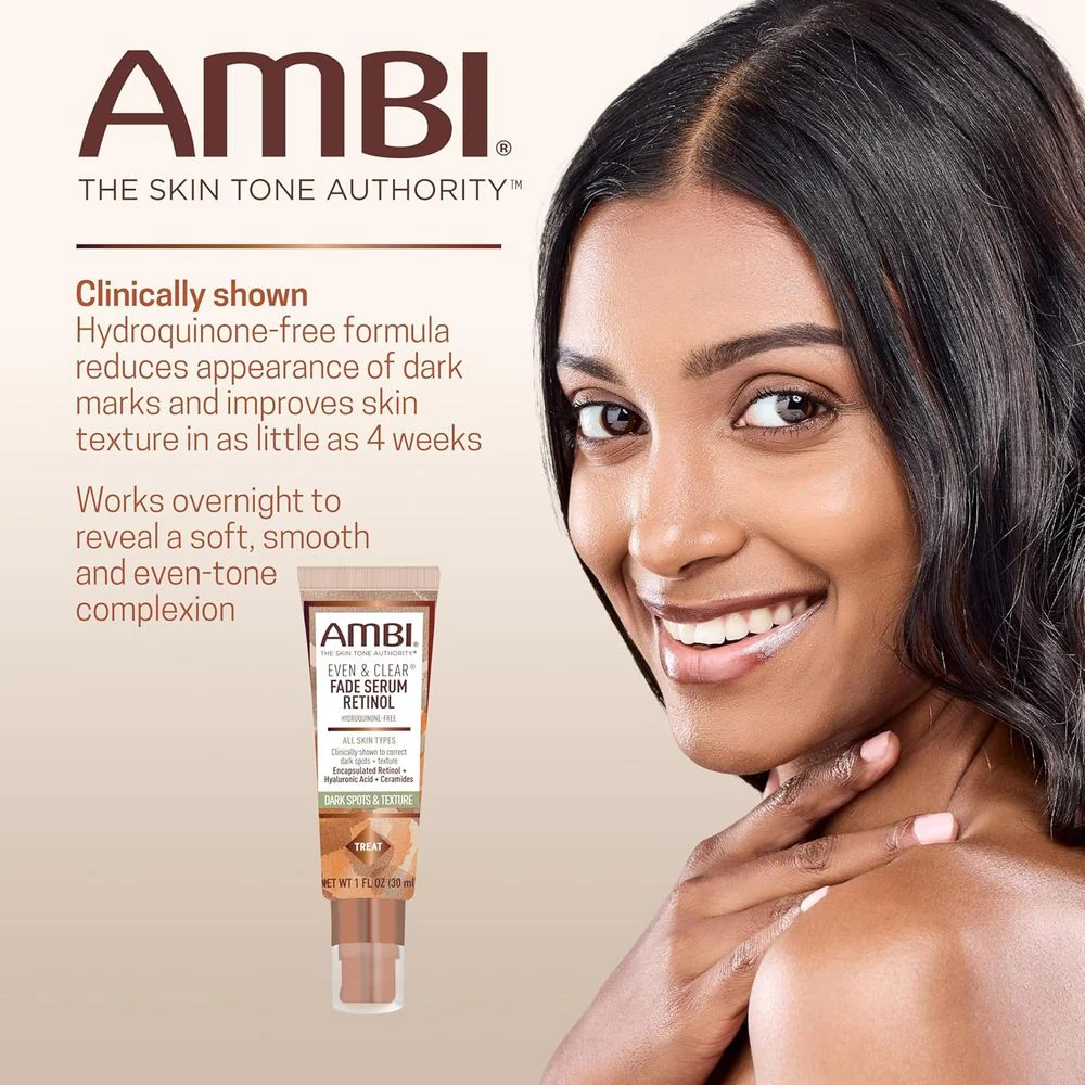 Ambi Even & Clear Fade Serum – Dark Spot Corrector 1oz - Image 3