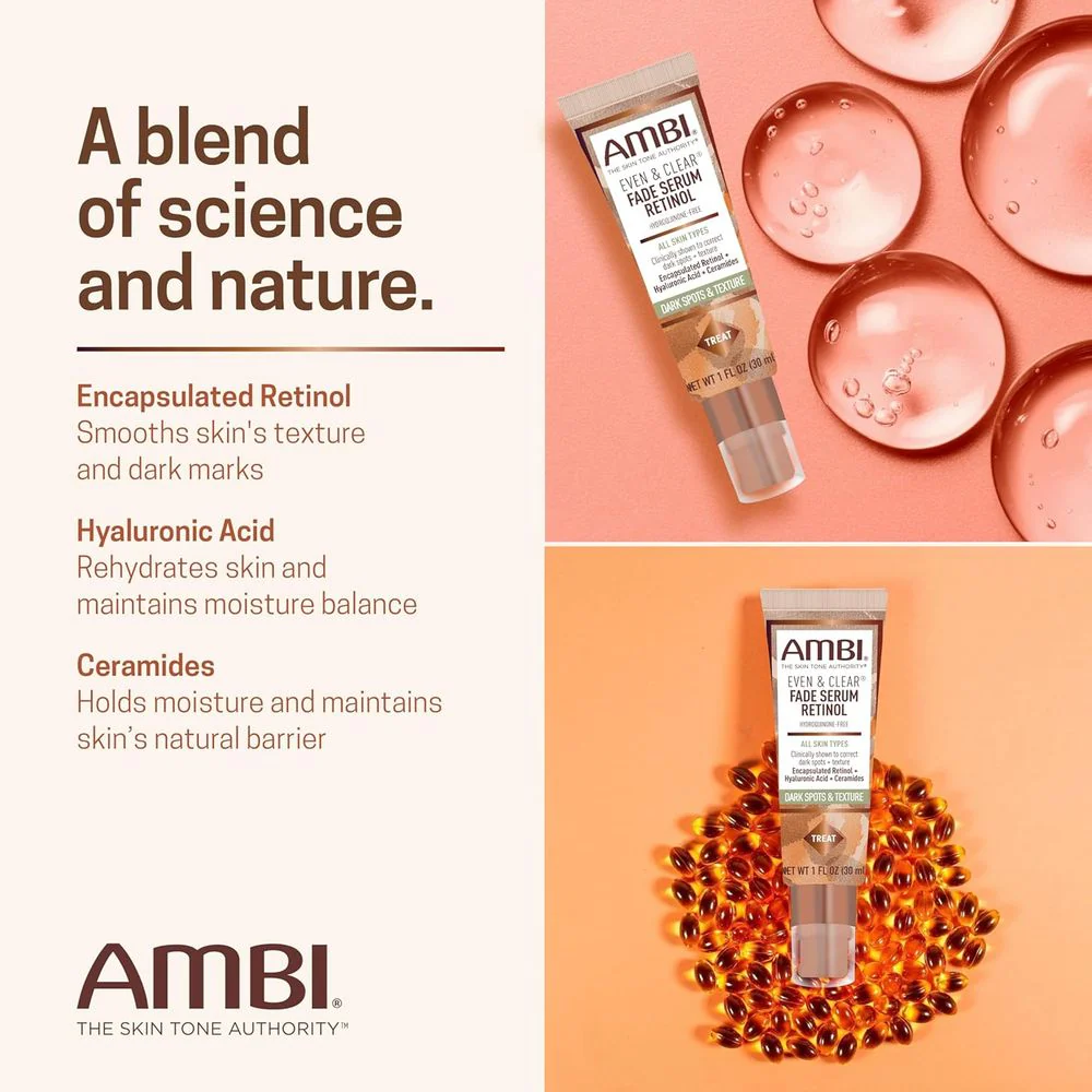 Ambi Even & Clear Fade Serum – Dark Spot Corrector 1oz - Image 5