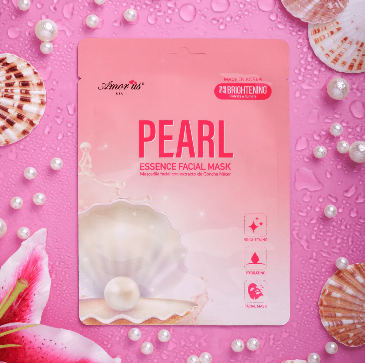 Amor Us Facial Sheet Mask - 25g - Image 2