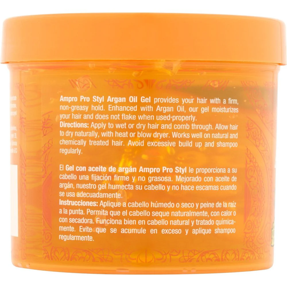 Ampro Pro Styl Moisturizing Hair Styling Gel – Argan Oil - Image 4