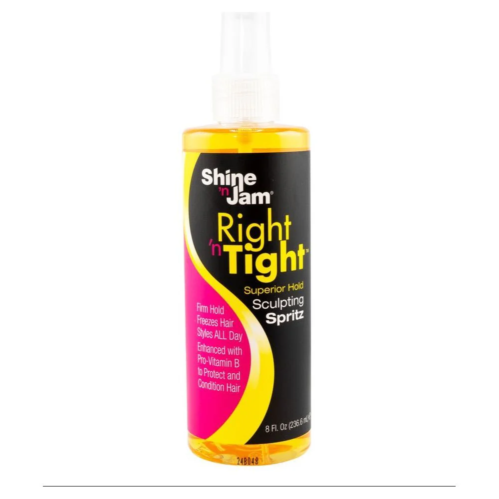 Ampro Shine 'n Jam Right 'N Tight Sculpting Spritz β 8 oz - Image 2