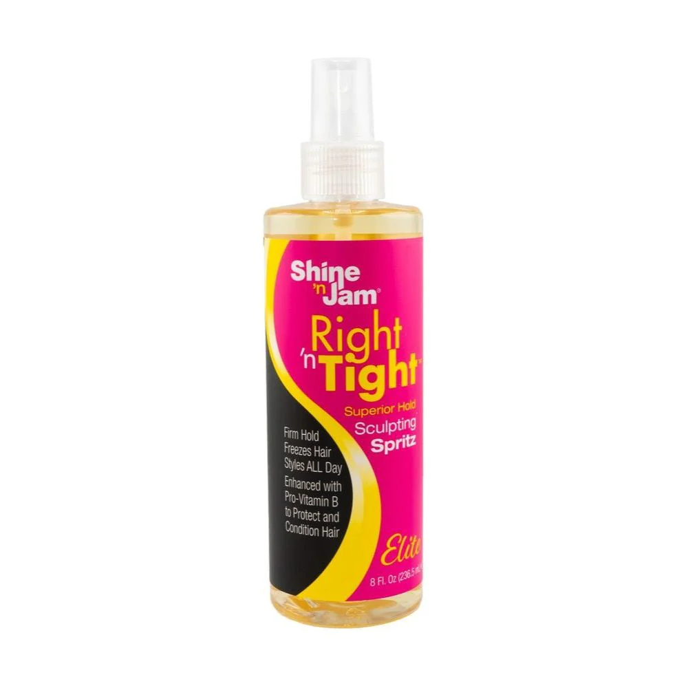 Ampro Shine 'n Jam Right 'N Tight Sculpting Spritz β 8 oz - Image 4