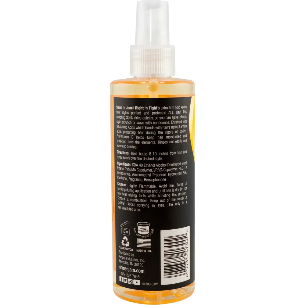 Ampro Shine 'n Jam Right 'N Tight Sculpting Spritz β 8 oz - Image 5