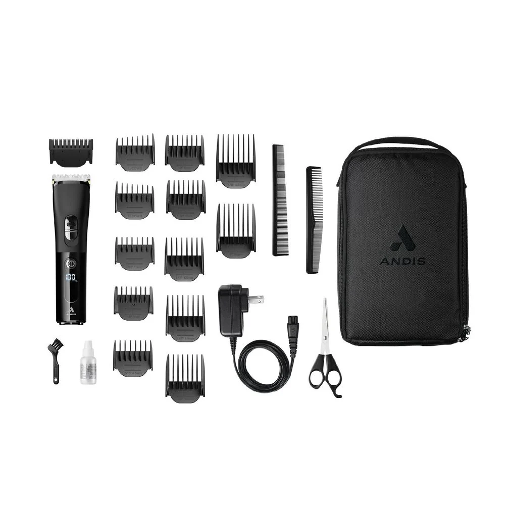 Andis Envision Cordless Clipper β Ultra-Quiet, Adjustable Blade - Image 3