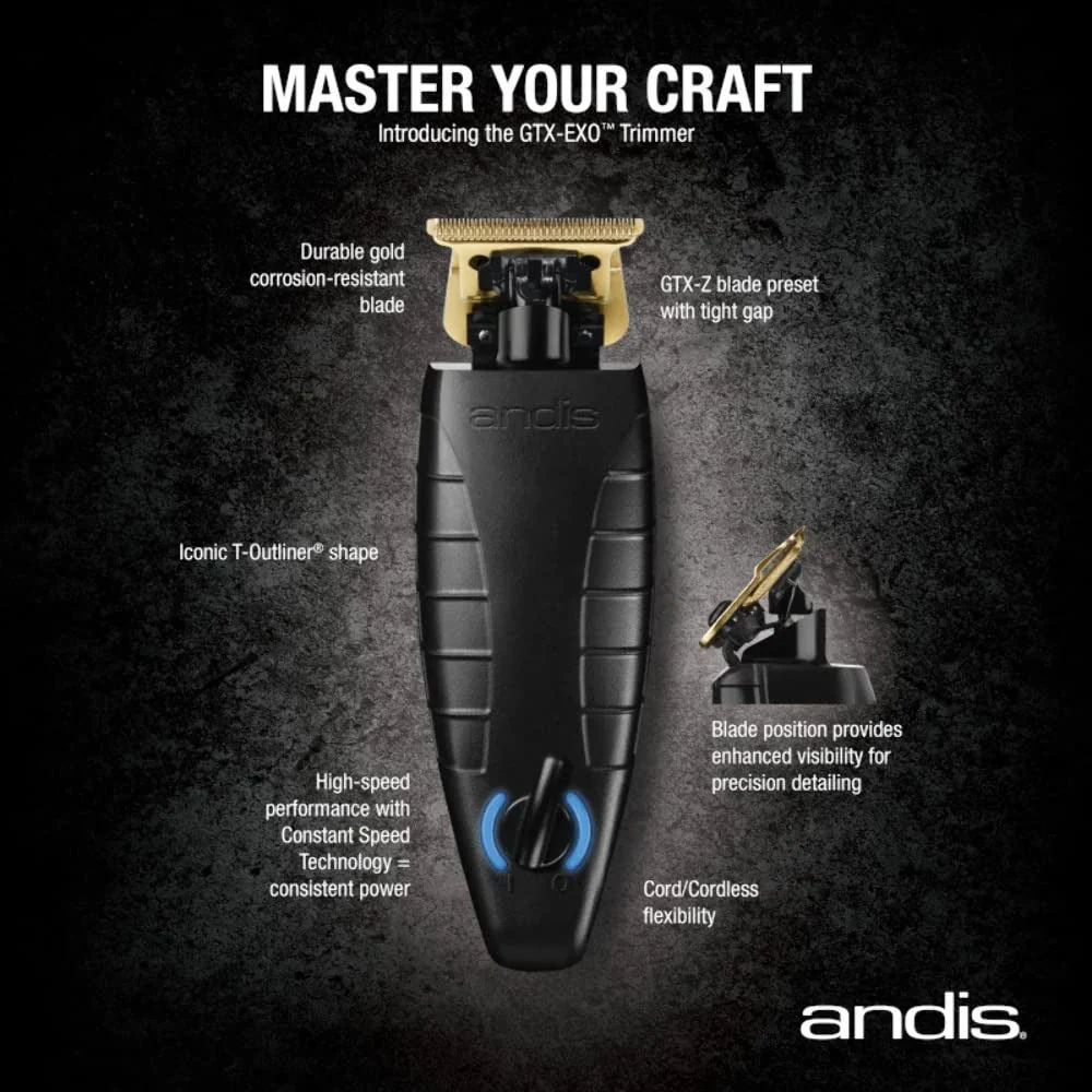Andis Professional GTX-EXO Cordless Li Trimmer - Image 4