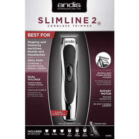 Andis Professional SlimLine 2 T-Blade Trimmer