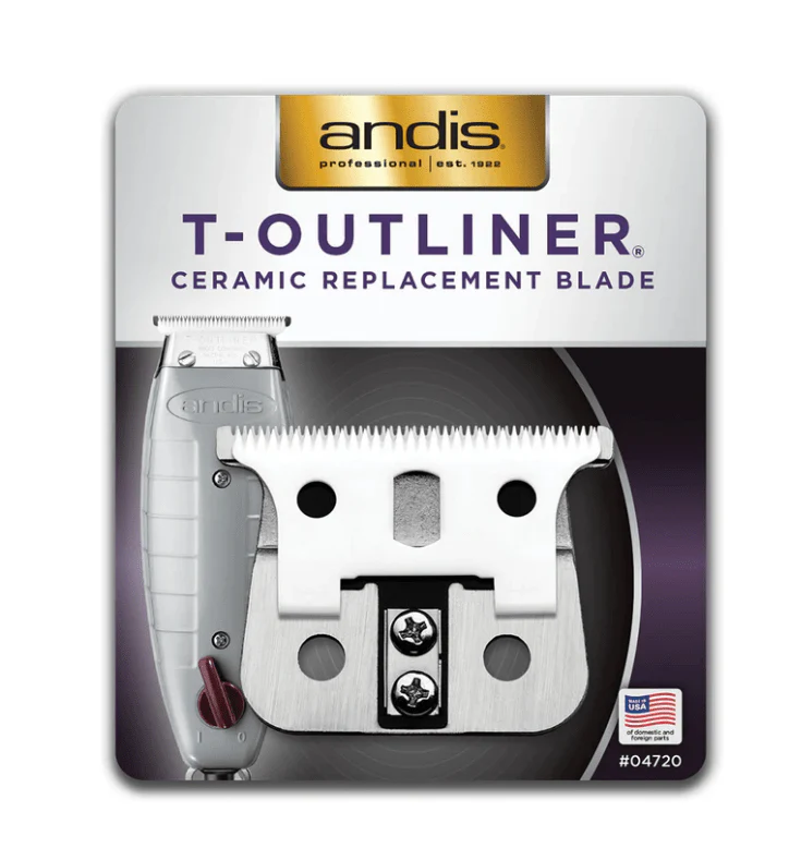 Andis T-Outliner Replacement Blade – Steel/Ceramic - Image 5