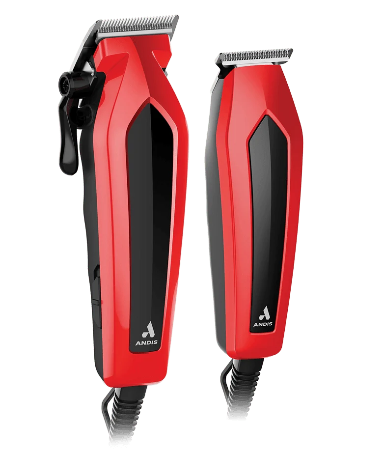 Andis Ultra Clip & Trim Combo Kit - Red - Image 3