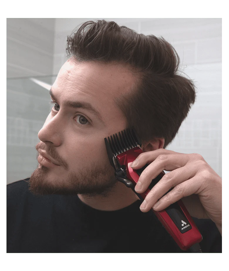 Andis Ultra Clip & Trim Combo Kit - Red - Image 4