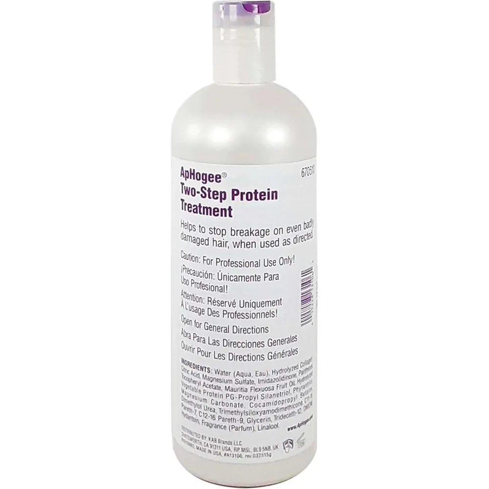 Aphogee Two-Step Protein Treatment for Damaged Hair - 4oz & 16oz - Image 3