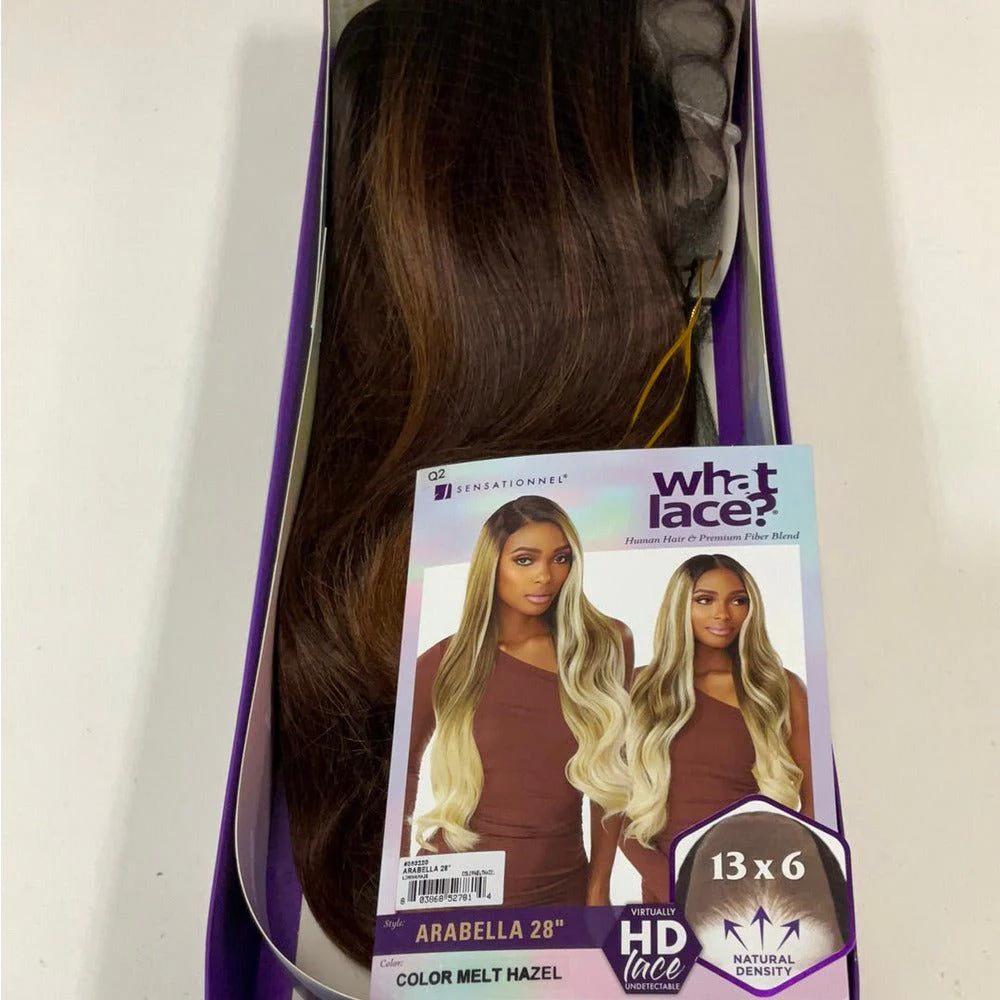 Sensationnel Cloud 9 What Lace HD Human Hair Blend Lace Front Wig - Arabella 28" - Image 10