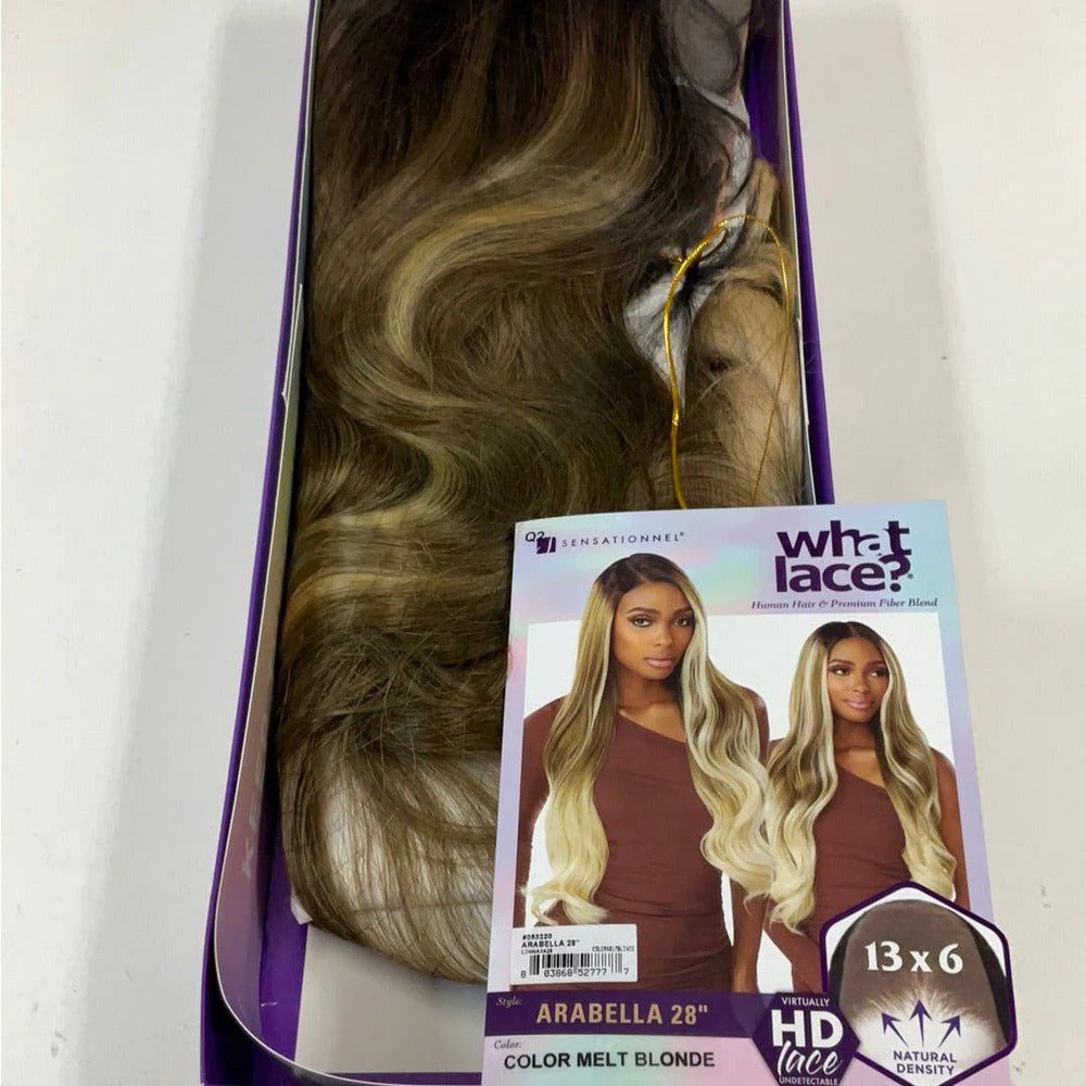 Sensationnel Cloud 9 What Lace HD Human Hair Blend Lace Front Wig - Arabella 28" - Image 12