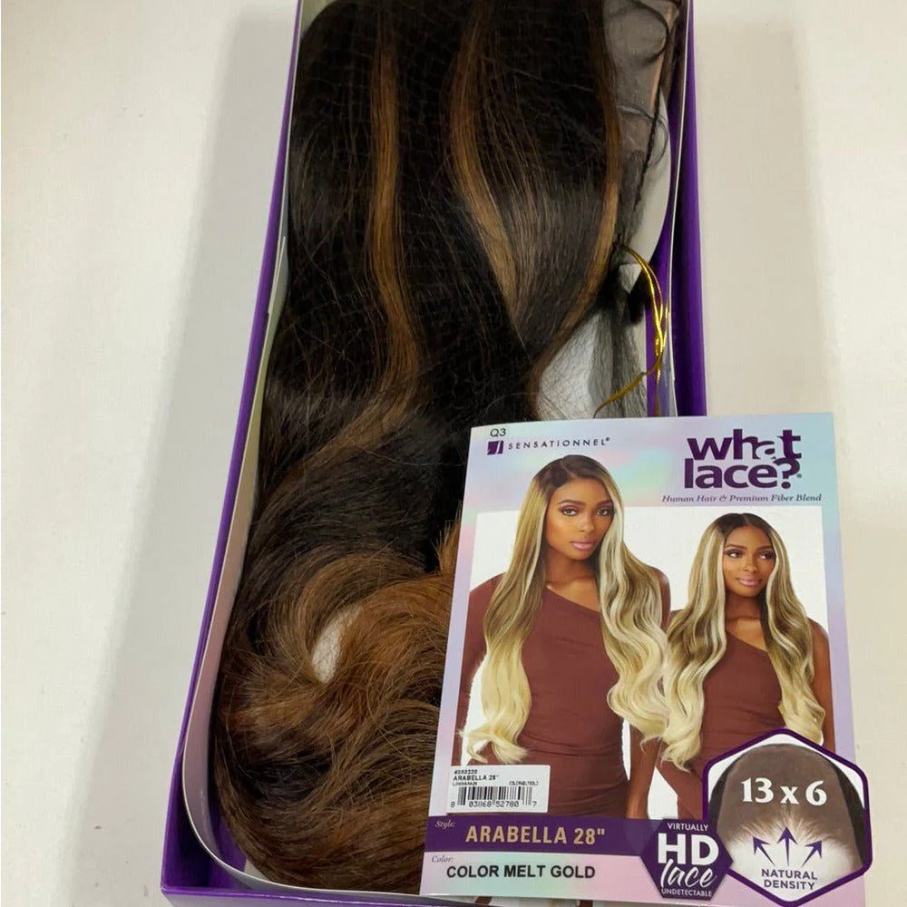 Sensationnel Cloud 9 What Lace HD Human Hair Blend Lace Front Wig - Arabella 28" - Image 8