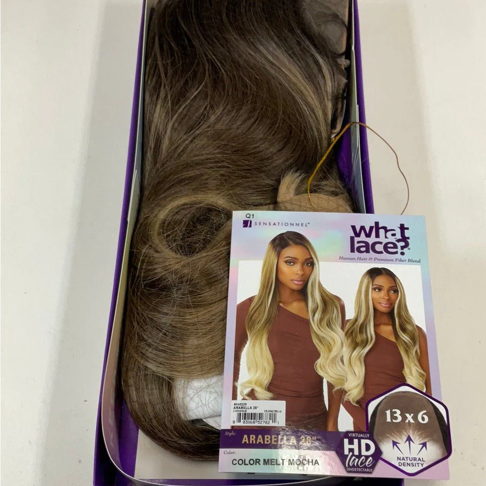 Sensationnel Cloud 9 What Lace HD Human Hair Blend Lace Front Wig - Arabella 28" - Image 9