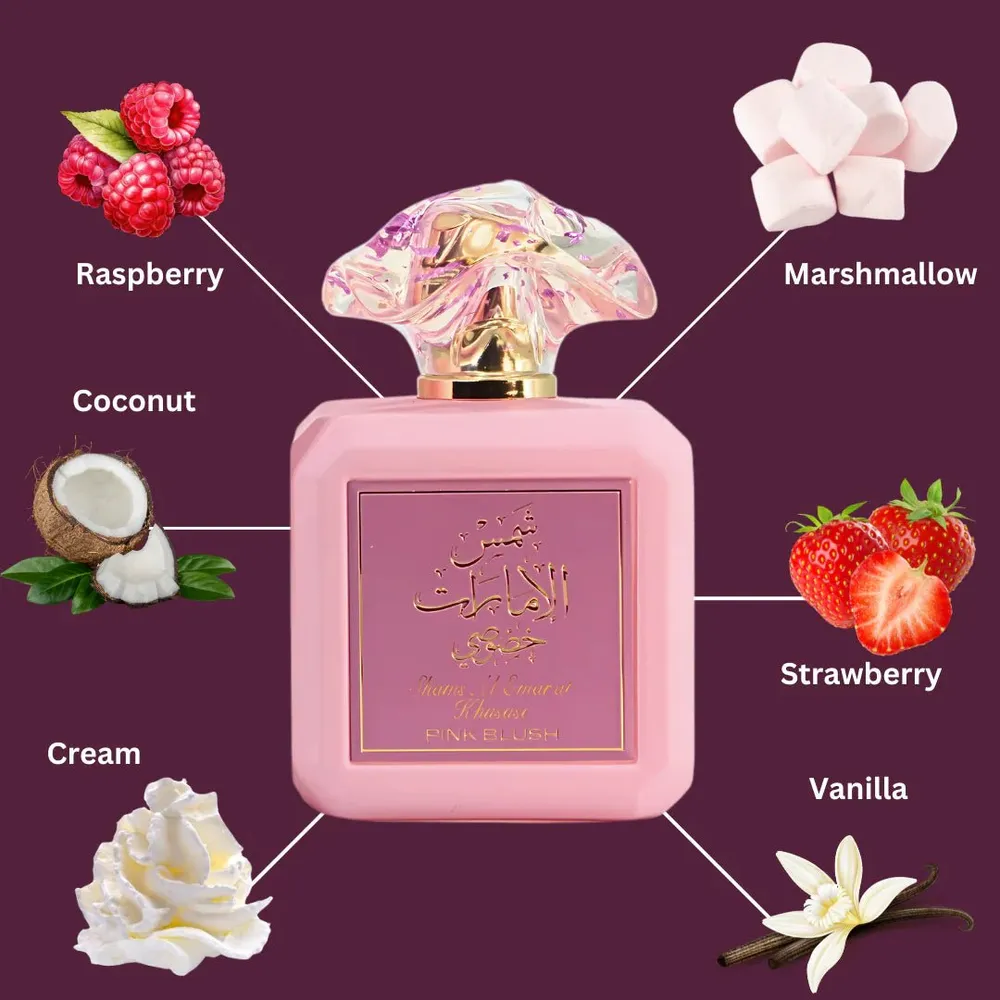 Shams Al Emarat Pink Blush Eau De Parfum - 3.4 oz - Image 6