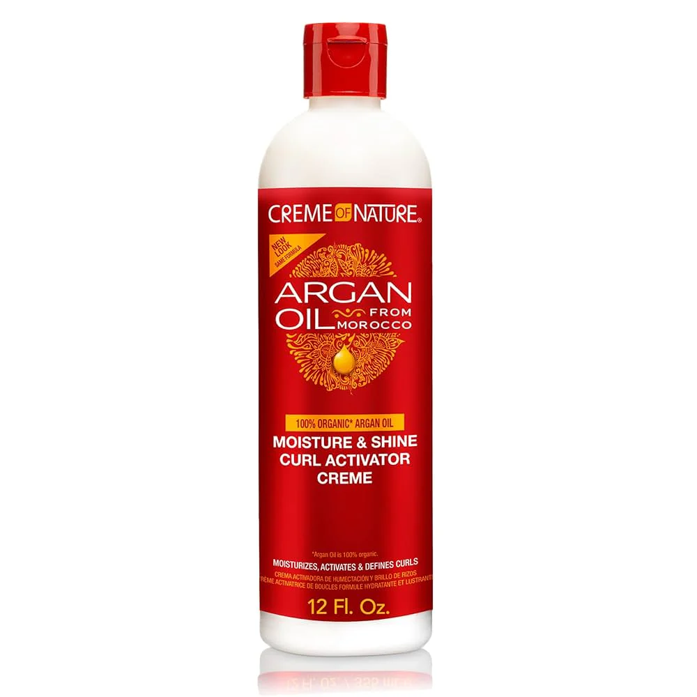 Argan Oil Moisture & Shine Curl Activator Crème – 12 fl oz