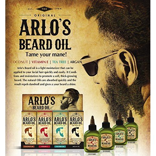 Arlo’s Tea Tree Beard Oil – 2.5 oz - Image 3