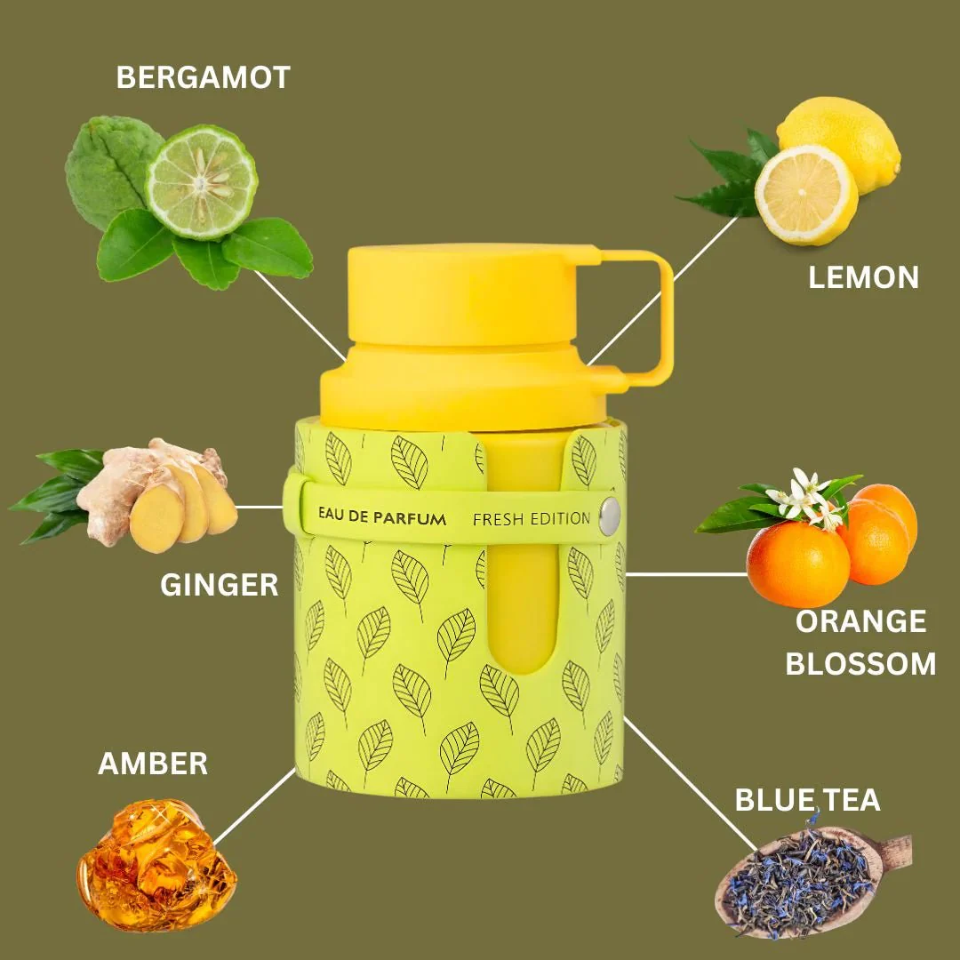 Armaf Odyssey Limoni Fresh Citrus Perfume – 100ml - Image 4