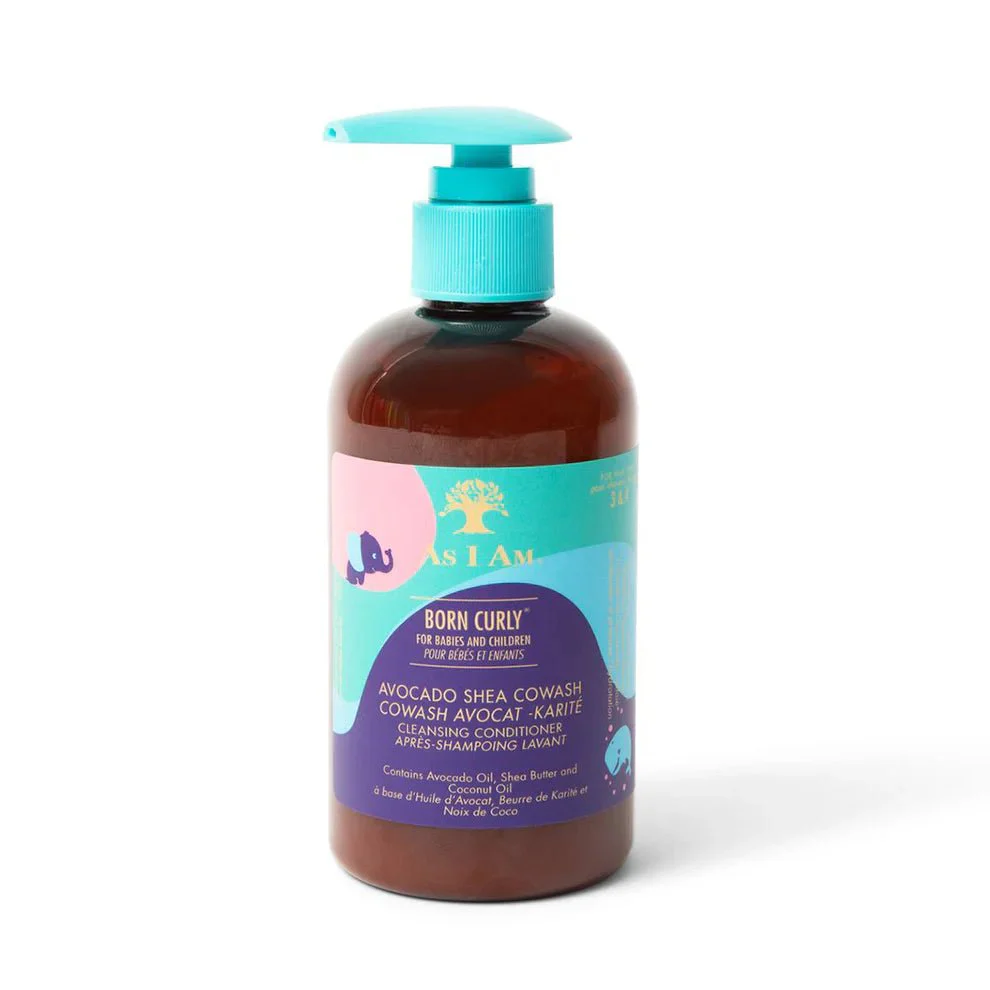 As I Am Born Curly Avocado Shea Co-Wash Conditioner – 8 fl oz - Image 2