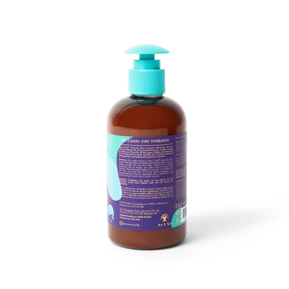 As I Am Born Curly Avocado Shea Co-Wash Conditioner – 8 fl oz - Image 3