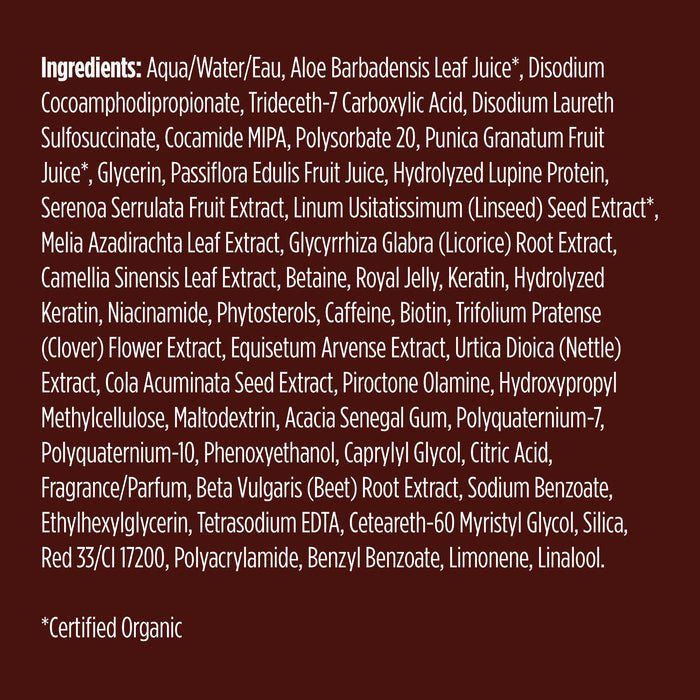 As I Am Long & Luxe Pomegranate & Passion Fruit Strengthening Shampoo 12oz - Image 3
