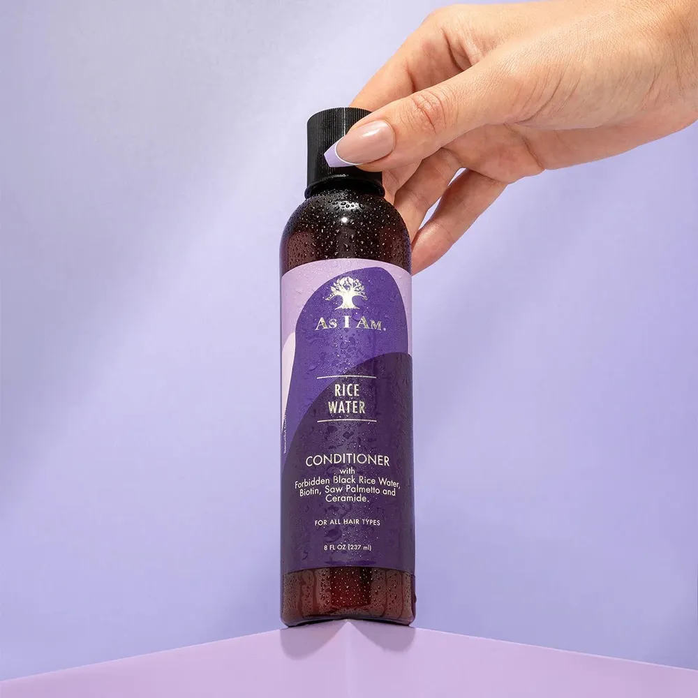 As I Am Rice Water Shampoo & Conditioner β 8 oz - Image 8