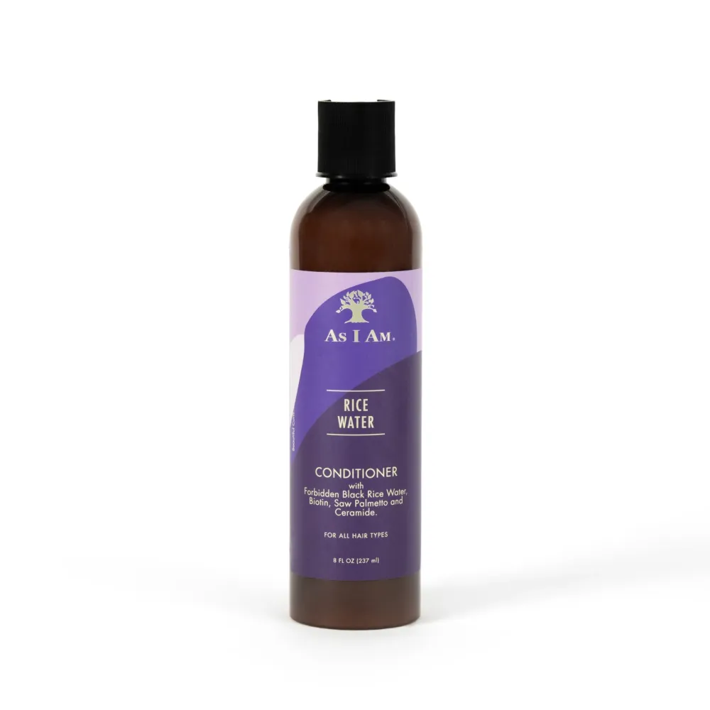 As I Am Rice Water Shampoo & Conditioner β 8 oz - Image 9