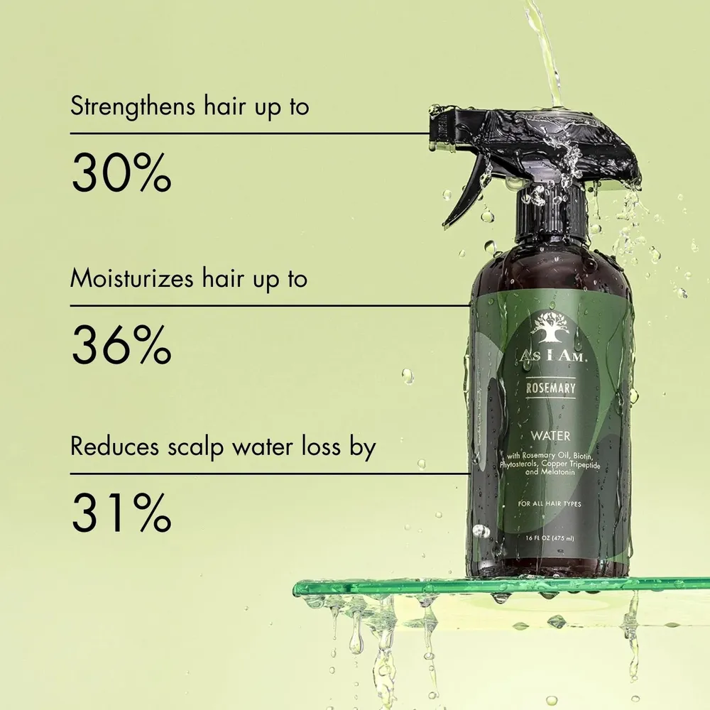 As I Am Rosemary Hair Water β 16 fl oz - Image 6