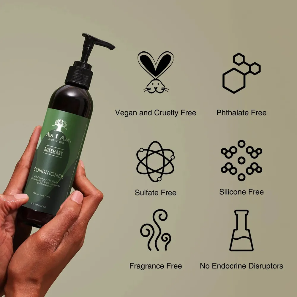 As I Am Rosemary Hair Care – 8oz - Image 15