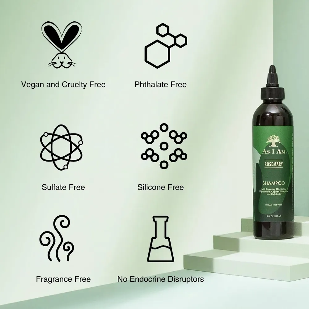 As I Am Rosemary Hair Care – 8oz - Image 8