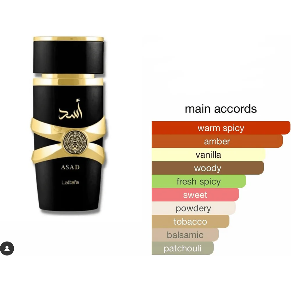 Lattafa Asad Signature Eau de Parfum - 3.4oz - Image 4