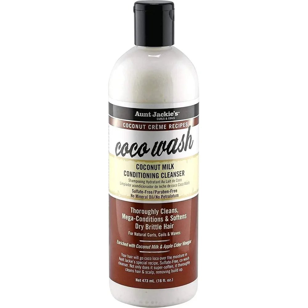Aunt Jackie’s Coco Wash Coconut Milk Co-Wash - 12 oz - Image 2