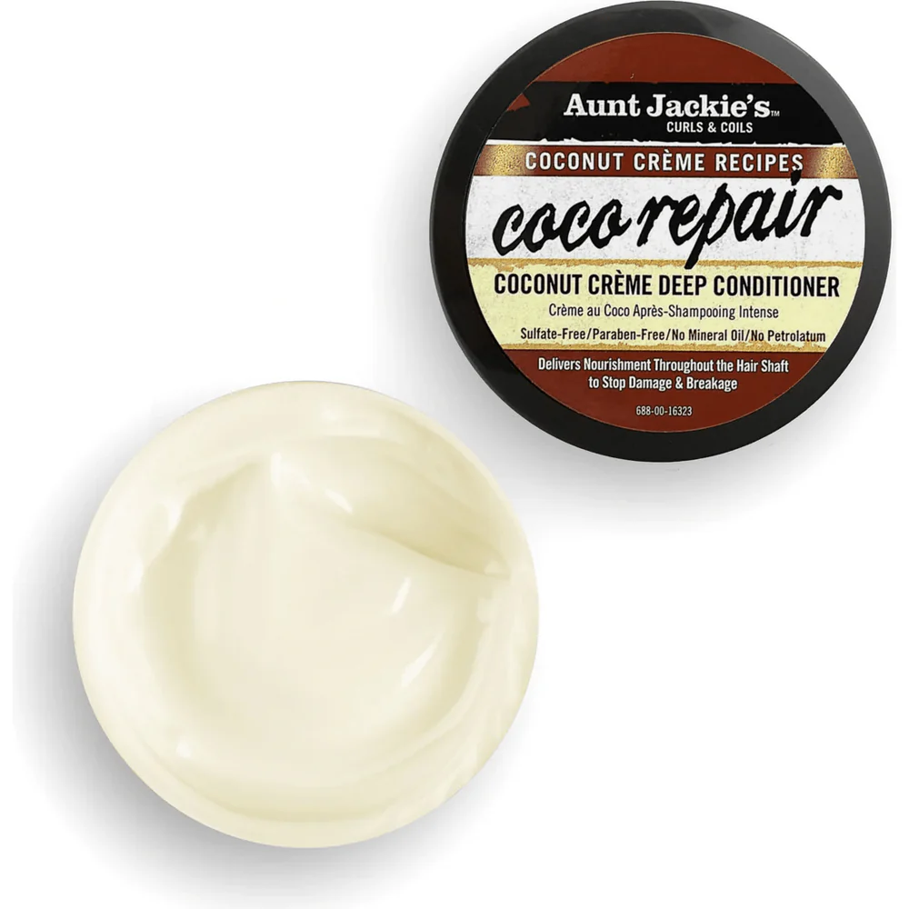 Aunt Jackie’s Coconut Crème Coco Repair Deep Conditioner - 15 oz - Image 3