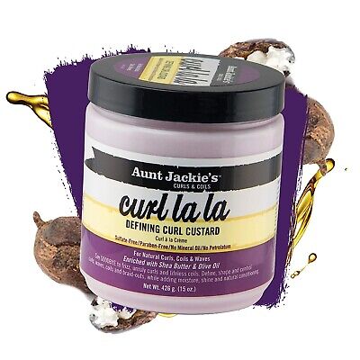 Aunt Jackie’s Curl La La Defining Curl Custard – 15 oz