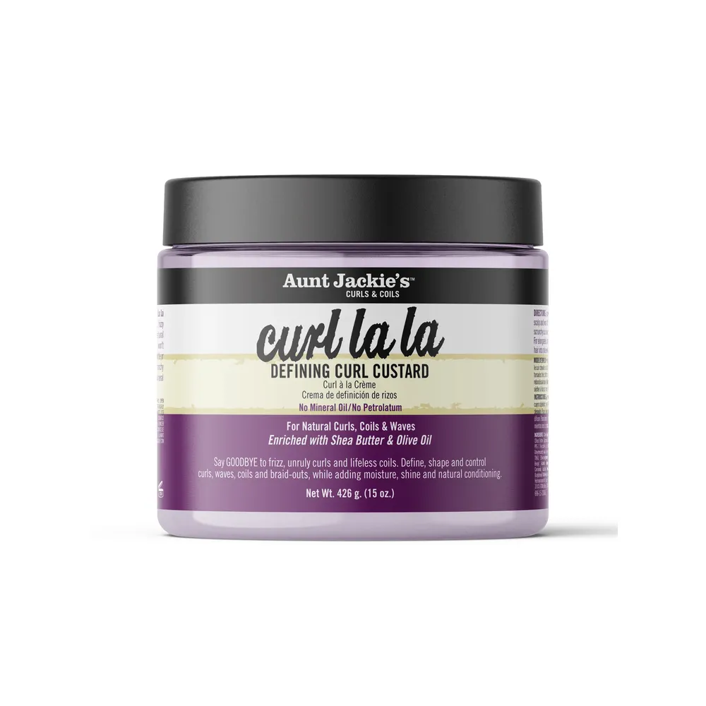 Aunt Jackie’s Curl La La Defining Curl Custard – 15 oz - Image 2