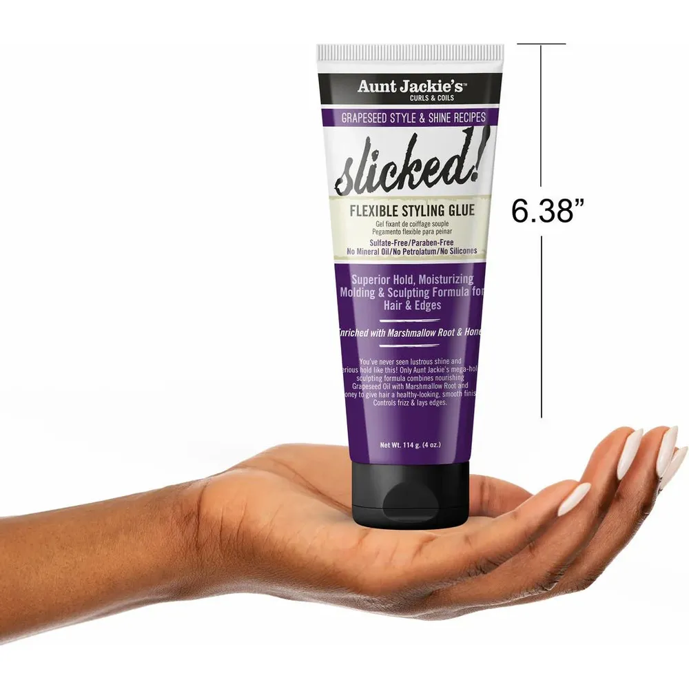 Aunt Jackie’s Grapeseed Slicked Styling Glue - 4 oz - Image 5