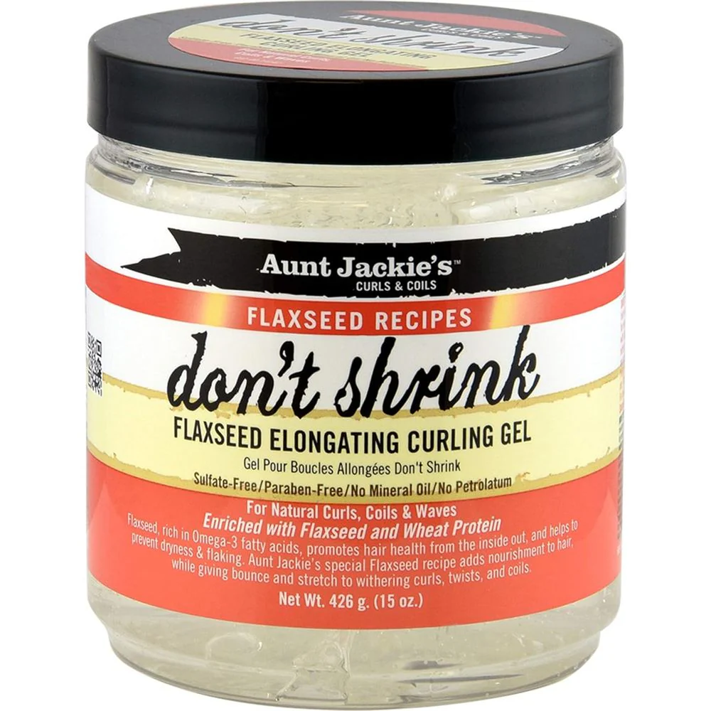 Aunt Jackie’s Don’t Shrink Flaxseed Curling Gel - 15 oz - Image 2