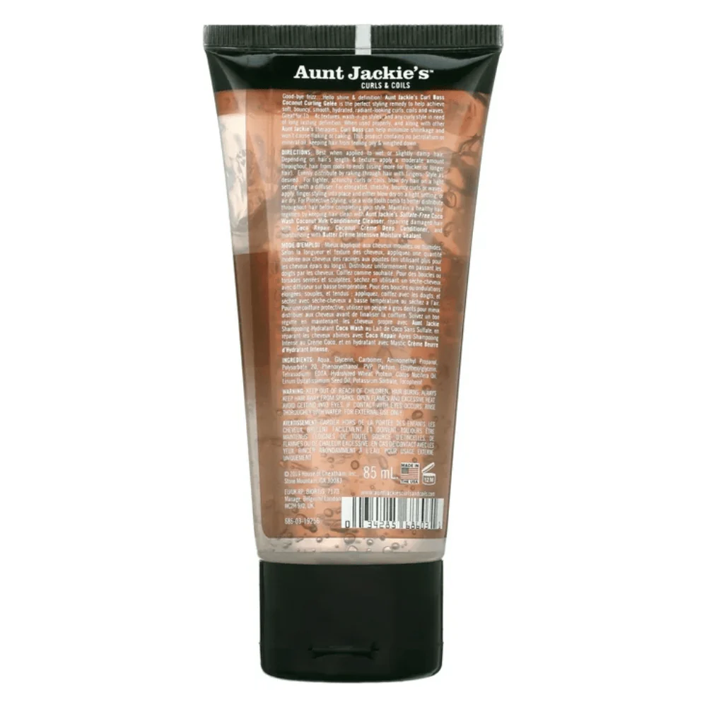 Aunt Jackie’s Curl Boss Coconut Curling Gelée – 3 oz - Image 3