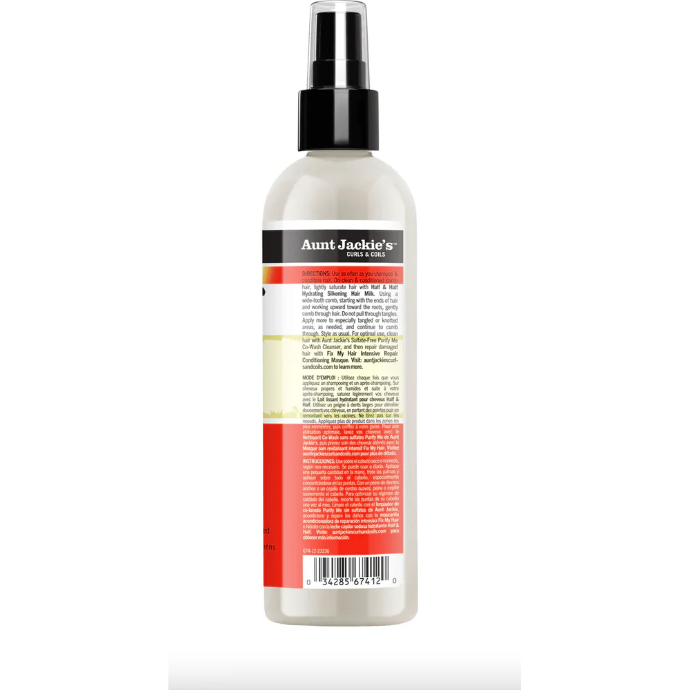 Aunt Jackie’s Flaxseed Half & Half Hydrating Hair Milk - 12 oz - Image 3