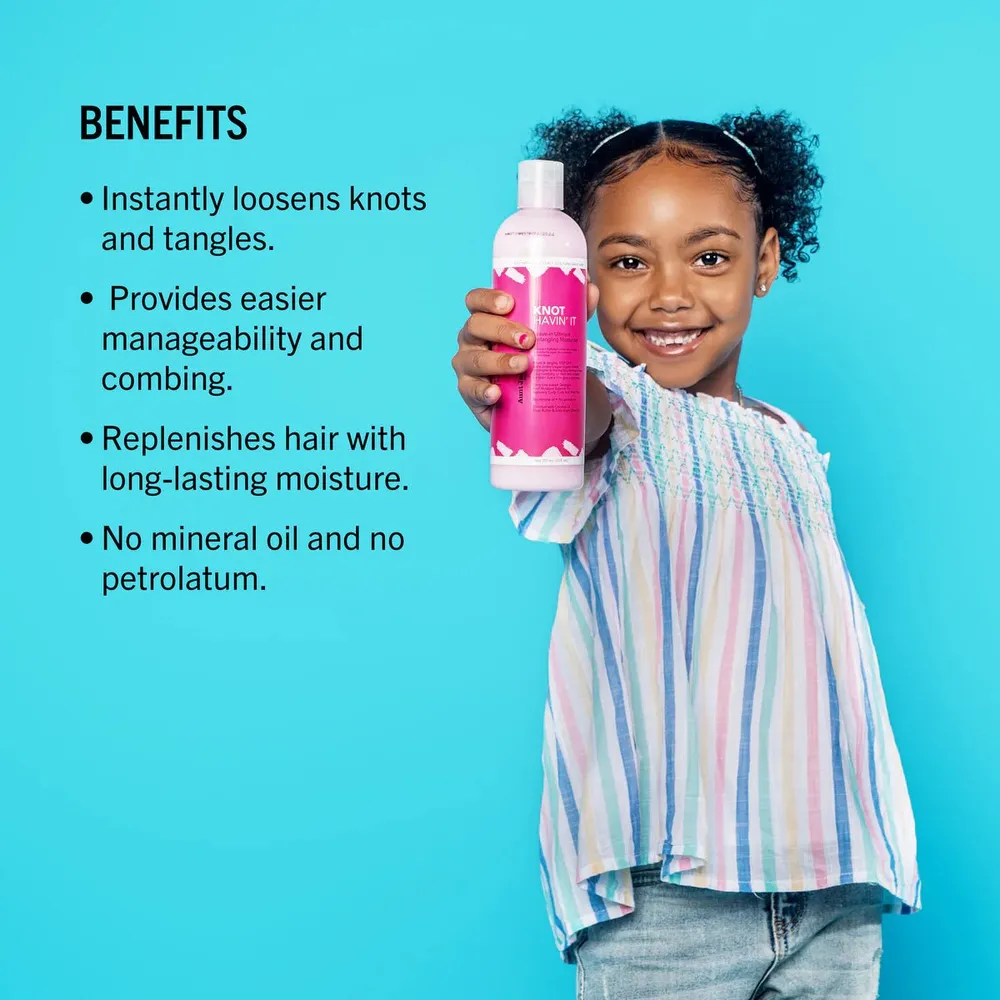 Aunt Jackie’s Girls Knot Havin’ It! Leave-In Detangling Moisturizer – 12 oz - Image 5