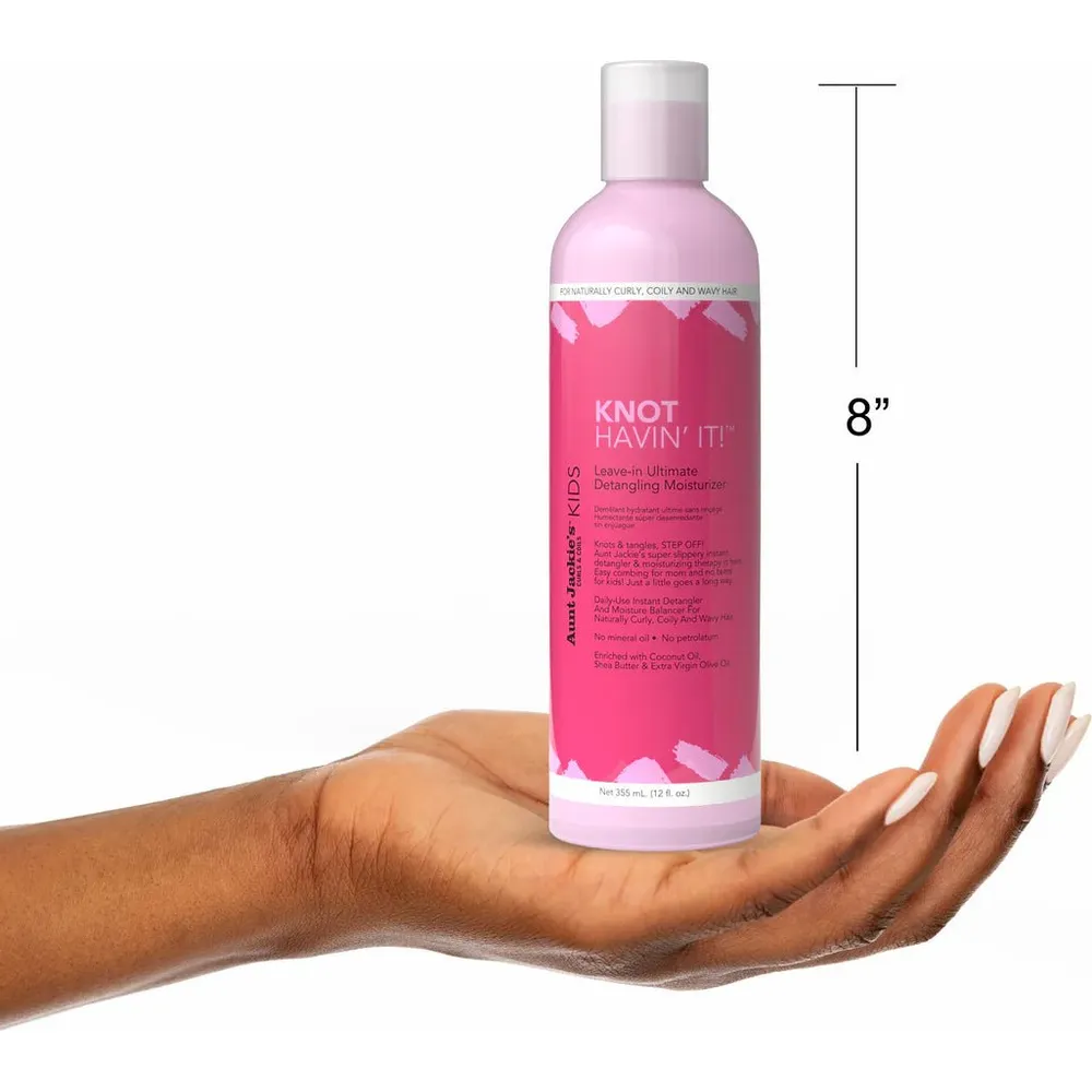 Aunt Jackie’s Girls Knot Havin’ It! Leave-In Detangling Moisturizer – 12 oz - Image 6