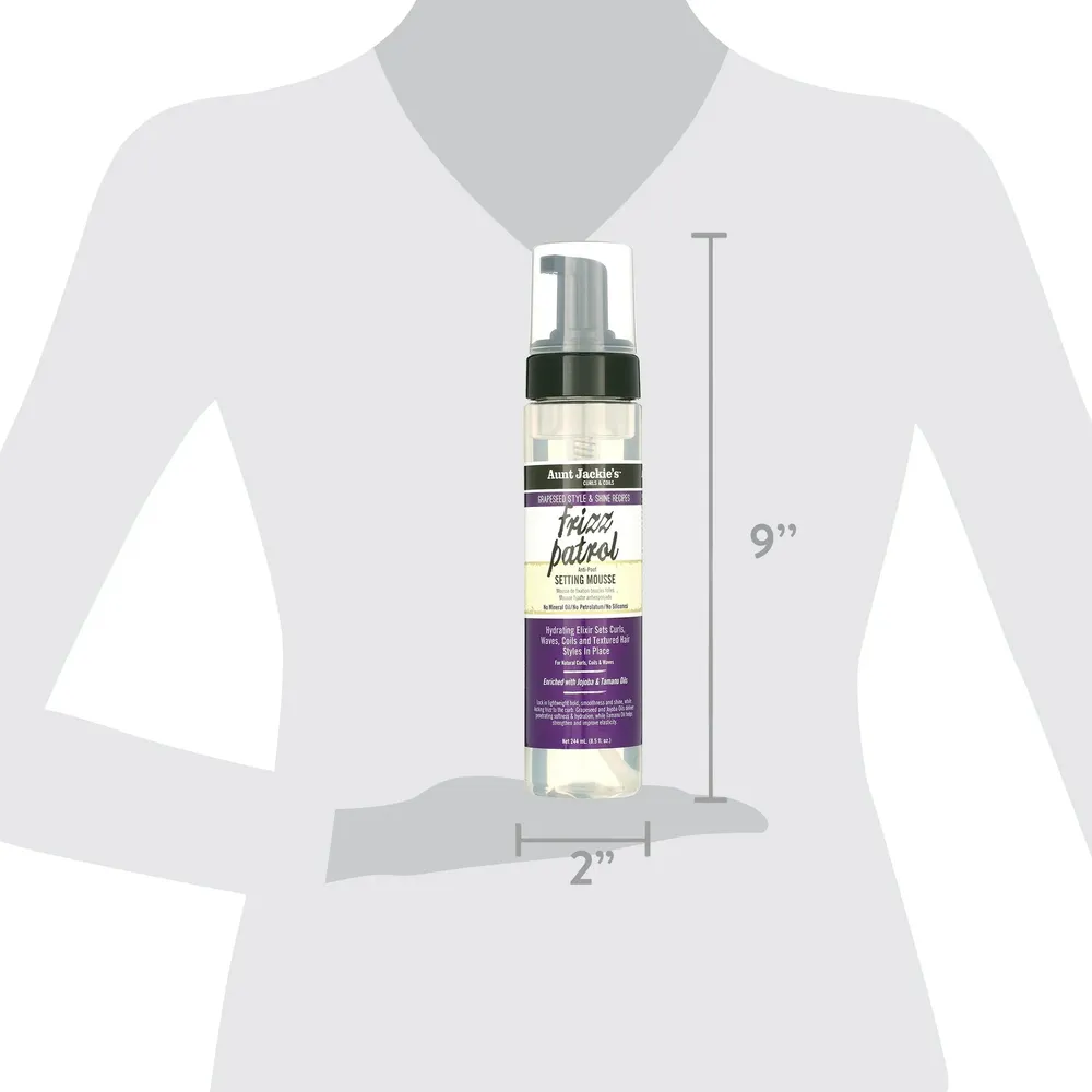 Aunt Jackie’s Anti-Poof Setting Mousse – 8.5 fl oz - Image 3