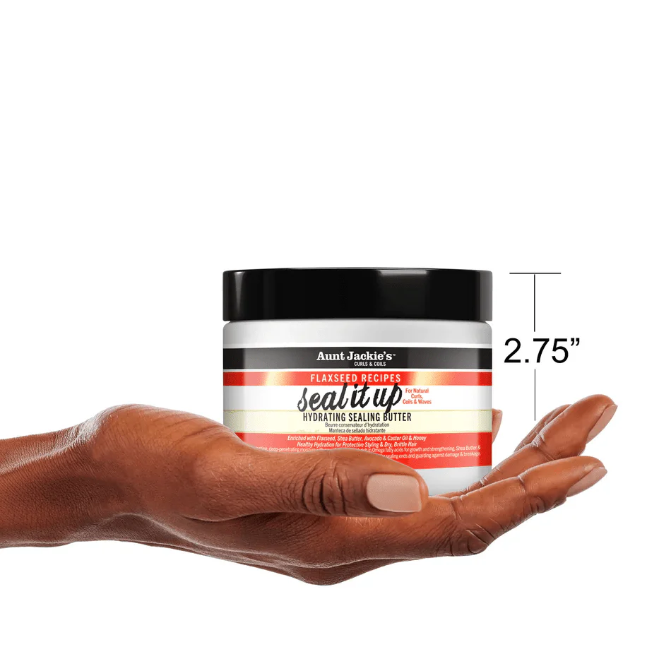 Aunt Jackie’s Seal It Up Hydrating Sealing Butter - 7.5 oz - Image 5
