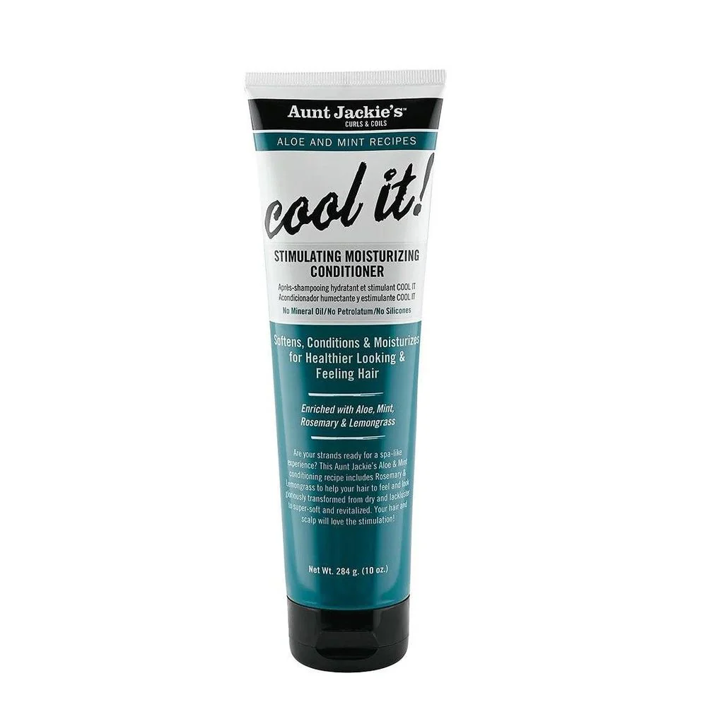 Aunt Jackie's Aloe & Mint Cool It! Conditioner – 10 oz - Image 2