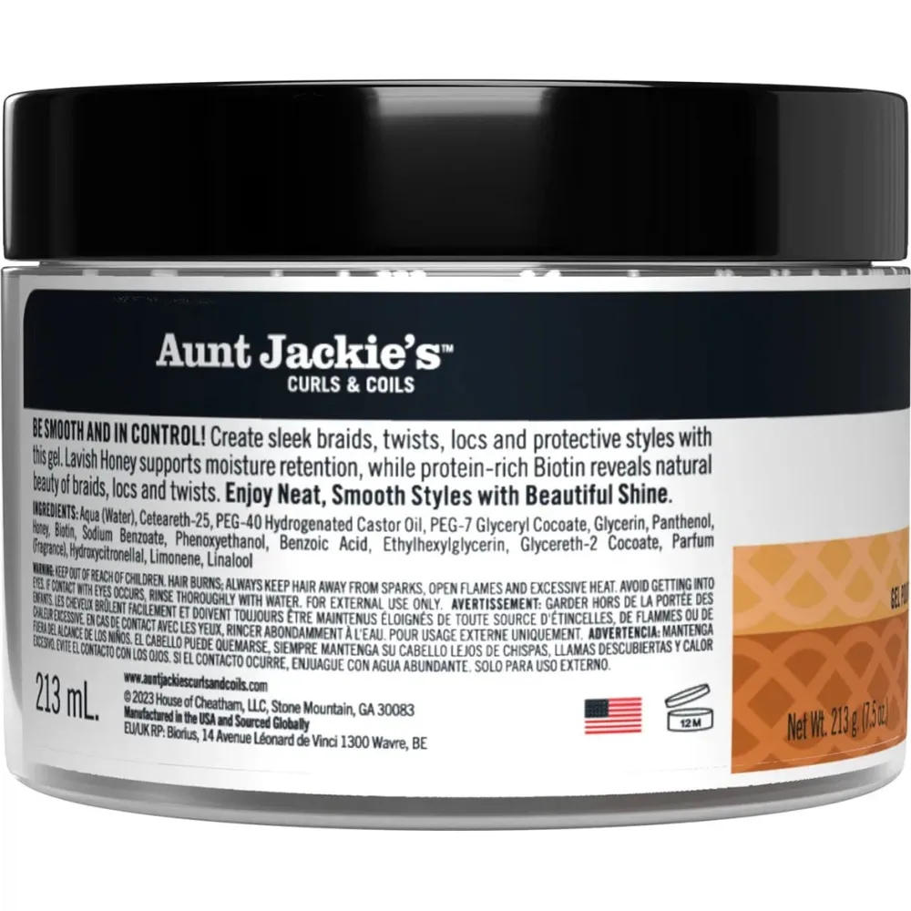Aunt Jackie's Braid + Twist Braid & Twist Gel Hold Tight! - 7.5oz - Image 3