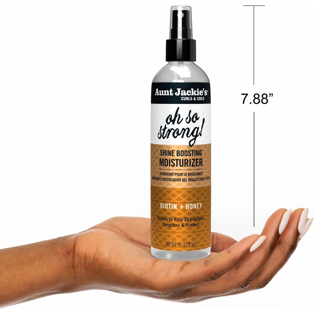 Aunt Jackie's Braid + Twist Shine Boosting Moisturizer Oh So Strong - 12oz - Image 9