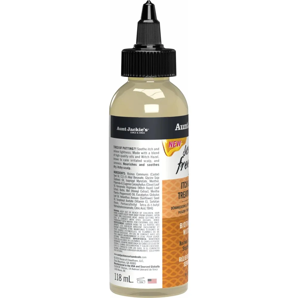 Aunt Jackie's Braid + Twist Itch & Tension Serum Scratch Free Zone - 4oz - Image 3