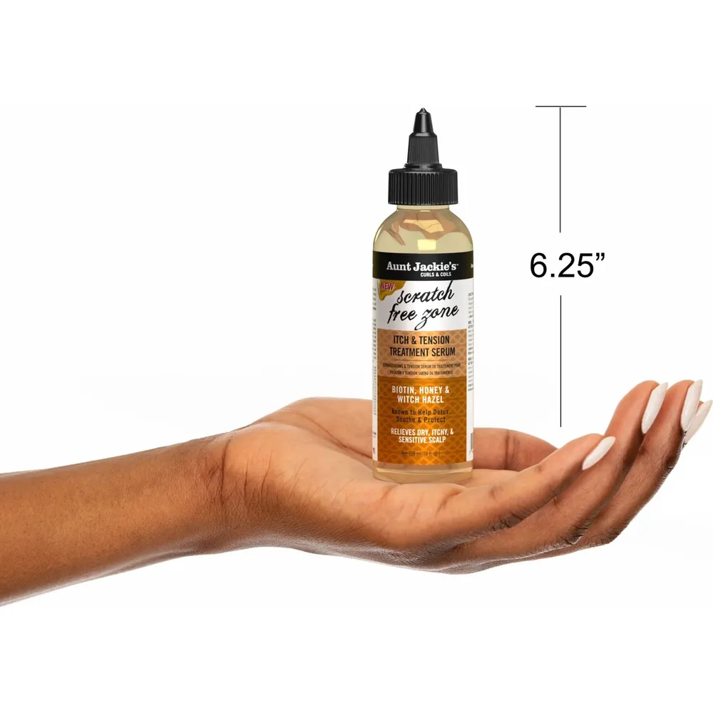 Aunt Jackie's Braid + Twist Itch & Tension Serum Scratch Free Zone - 4oz - Image 7